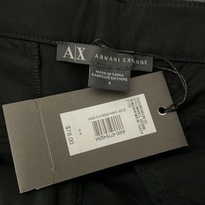 Armani Exchange Black Women’s Shorts size 4 NEW WITH TAGS